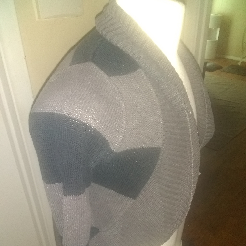 Epic Threads Black/Grey Cardigan (Item#C0029)